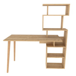 Hanah Home Mesa de Estudio Roble 133x55x146.4 cm